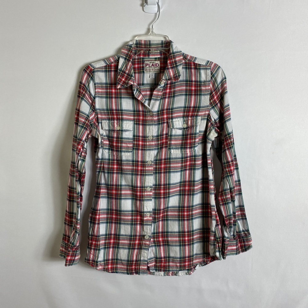 Old Navy plaid shirt women - Picture 2 of 5